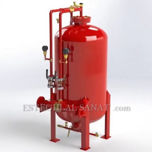 نازل آتش نشانی سه حالته فلزی