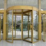 درب اتوماتیک شیشه ای گردان