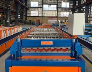 “ساخت دستگاه ذوزنقه – ورق شیروانی”