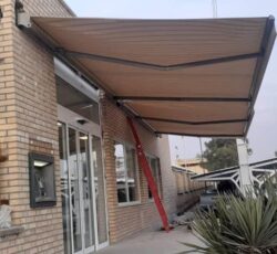 سایبان مغازه تبلیغاتی