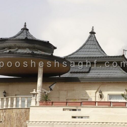 پوشش سقف شیب دار با کامپوزیت