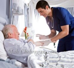 نگهدار سالمند مرد در تهران