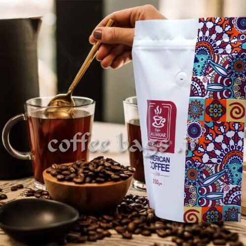 پاکت قهوه پنجره دار