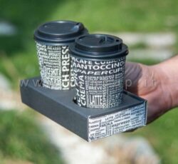 هولدر دوتایی لیوان کاغذی