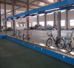 نوار نقاله خط مونتاژ دوچرخه