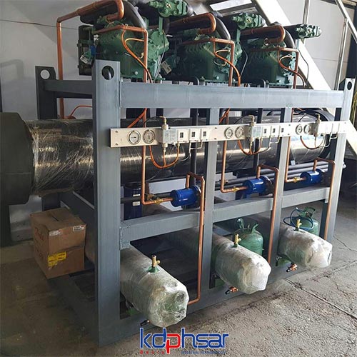 ارائه کلیه تجهیزات سرمایشی و برودتی