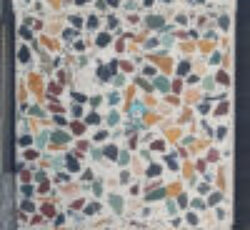 موزاییک آجیلی نمره 4 30 در 30 زمینه سیمان سفید