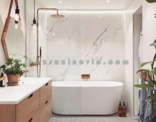 تخریب و بازسازی سرویس دستشویی