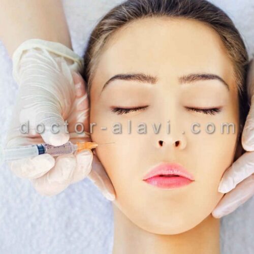 تزریق ژل لب طبیعی رسالت