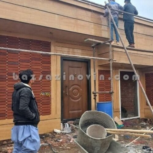 بازسازی نمای ساختمان