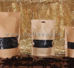 قیمت پاکت قهوه پنجره دار کرافت
