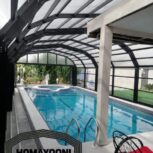 سقف متحرک استخر سقف متحرک المینیومی در ملارد