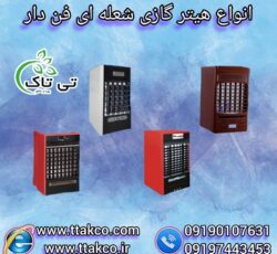 هیتر ایستاده گازی شعله ای فن دار در مدل های مختلف