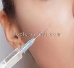 تزریق ژل گونه هفت حوض