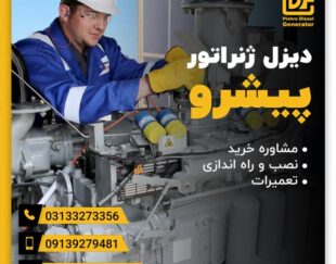 تعمیر ژنراتور برق بنزینی با متخصصین شرکت پیشرو