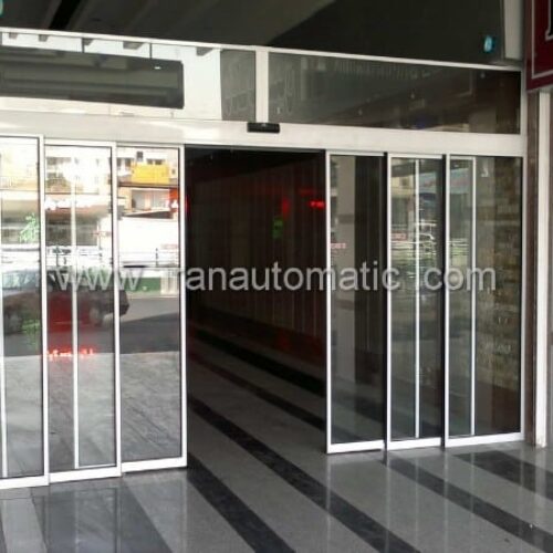 درب اتوماتیک شیشه ای فروشگاه