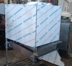 پوست کن کنجد به صورت خشک بدون نیاز به آب و نمک