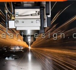 برش لیزری با دستگاه برش CNC