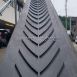 لاستیک نوار نقاله ساده و آجدار