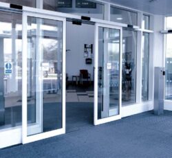 درب شیشه ای اتوماتیک خروج اضطراری