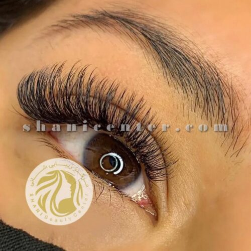 اکستنشن مژه هیبریدی