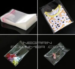 پلاستیک بسته بندی لبه چسب دار