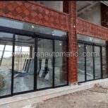 درب اتوماتیک شیشه ای فروشگاه