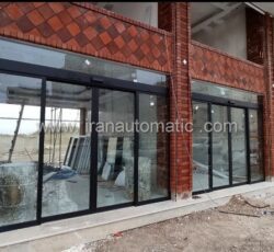 درب اتوماتیک شیشه ای فروشگاه