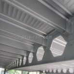 تیرآهن لانه زنبوری