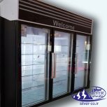 یخچال سه درب فروشگاهی صنایع برودتی سیلور
