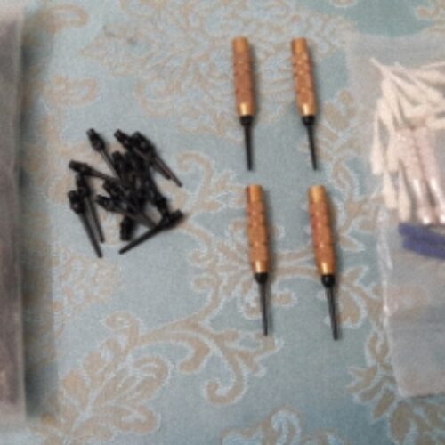 ست 6 تائی تیر دارت حرفه ای و سر دارت فابریک قابل تعویض