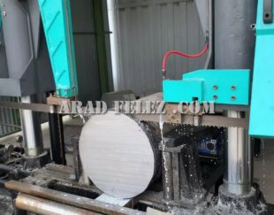 برشکاری آهن آلات با دستگاه اره نواری