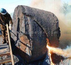 تخریب بتن با لنس حرارتی