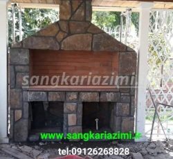 اجرای سنگ کاری کوهی و فروش قلوه سنگ رودخانه‌ای تزئینی