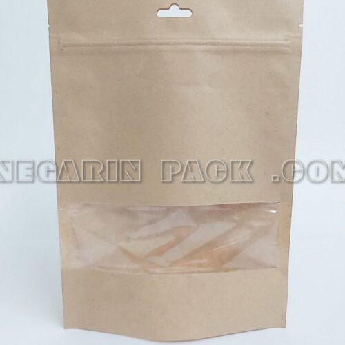 پاکت کرافت پنجره دار