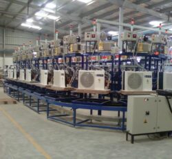 نوار نقاله خط مونتاژ کولر گازی