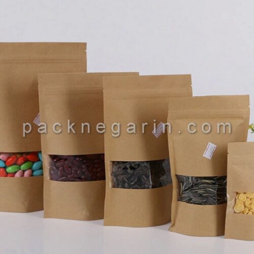 پاکت سه طرف دوخت بدون زیپ