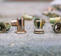 مهره پرچی گرد شش گوش