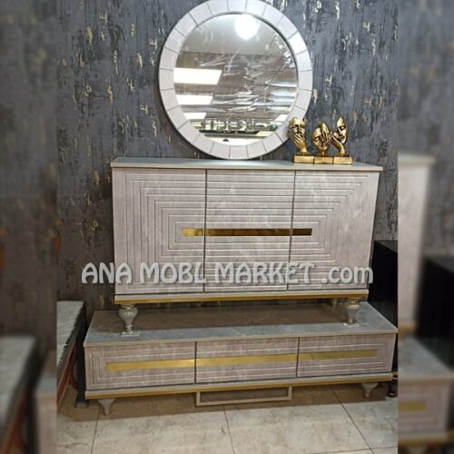 تولید و فروش اقساطی ست آینه کنسول، میز تلویزیون