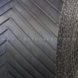 نوار نقاله لاستیکی آجدار