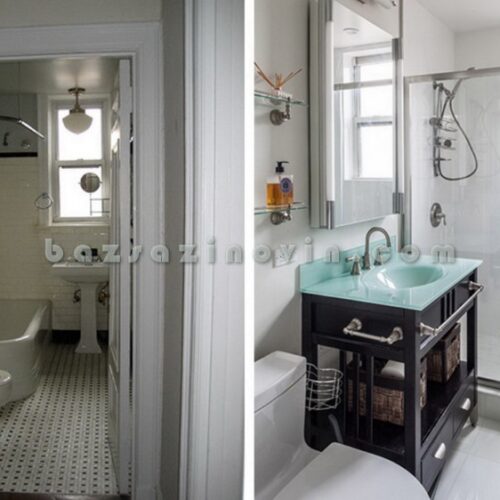 بازسازی سرویس توالت و حمام