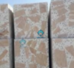 موزاییک لاشه رومی زمینه سفید سنگ خاشخاشی دار