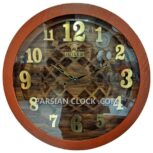 پخش ساعت دیواری چوبی طرح رولکس