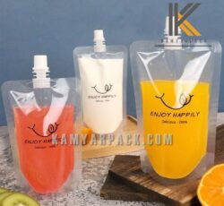 پاکت نوشیدنی شیر دار