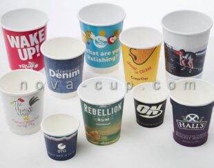 تولید لیوان کاغذی تبلیغاتی