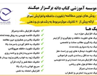 تندخوانی و تقویت حافظه