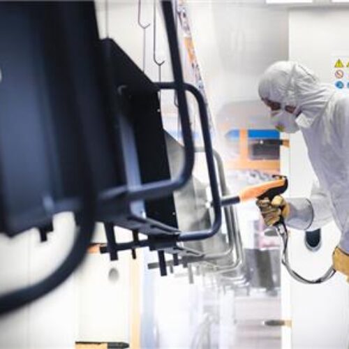 رنگ پودری تهران بنیانگذارخدمت الکترواستاتیک درایران