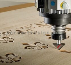 حکاکی لیزری روی چوب