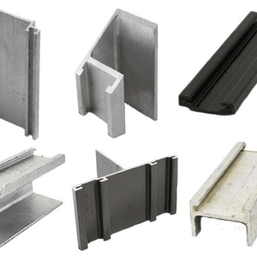 تولید انواع پروفيل هاي صنعت ساختمان و نمای آلومینیومی