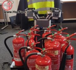 شارژ کپسول آتش نشانی hsefars